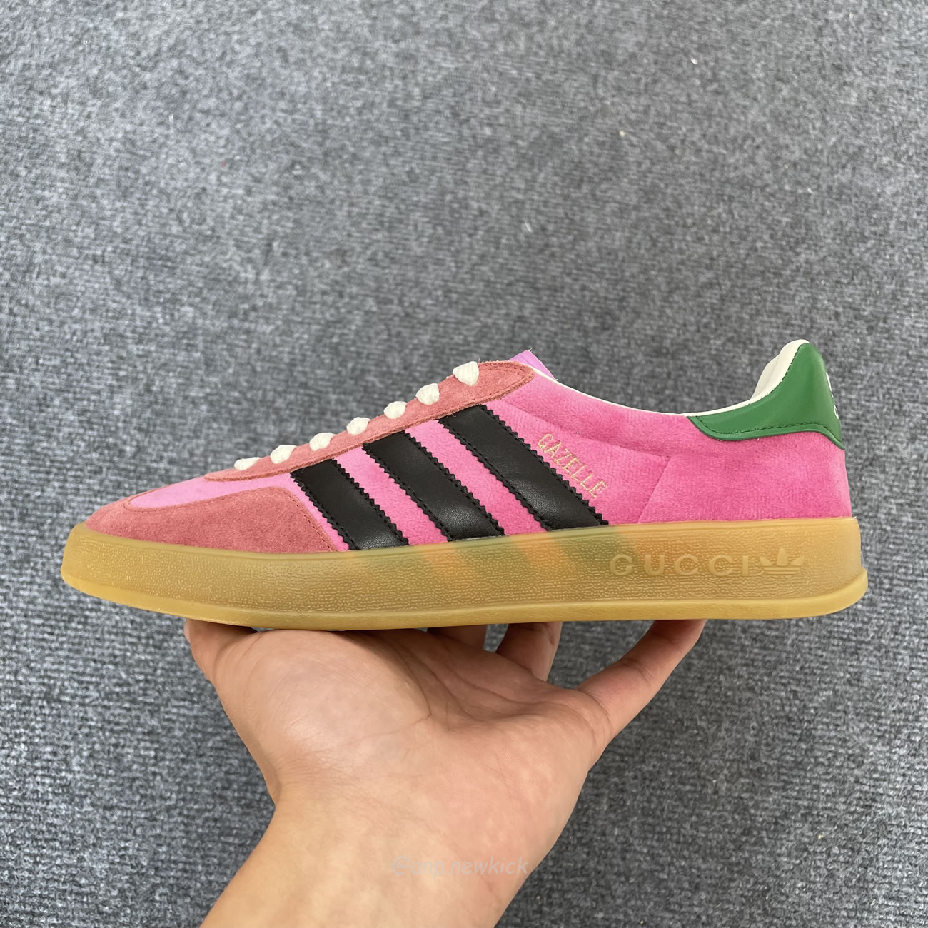 Adidas X Gucci Gazelle En Rosa De Mujer 707864 9stu0 5960 (8) - newkick.app